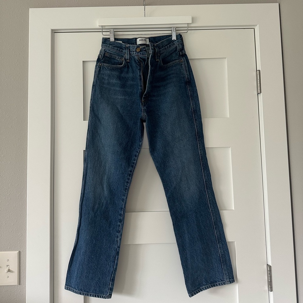 AGOLDE 90’s Pinch Waist High Rise Straight Leg Jean